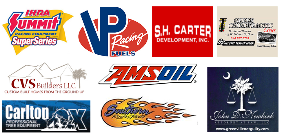 Greer Dragway Sponsors