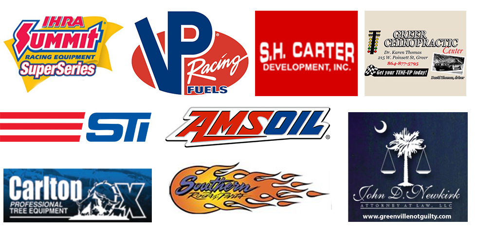 Greer Dragway Sponsors